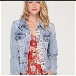Roxy Denim embroidered jacket